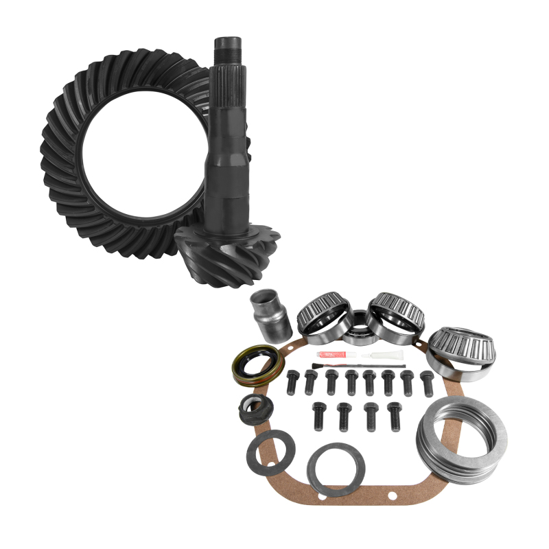 Ford F250 Differential Install Kit - Rear - Yukon Gear & Axle - 4.11 Ring & Pinion Gear Set - `11-`27